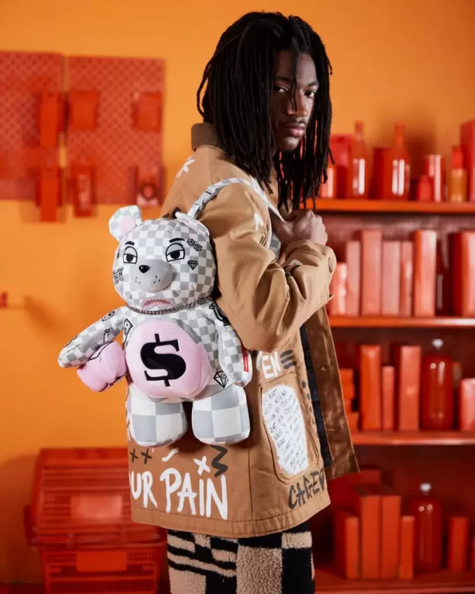 XTC LA PALAIS MEDIUM MONEYBEAR TEDDYBEAR BACKPACK XTC LA PALAIS MEDIUM MONEYBEAR TEDDYBEAR BACKPACK