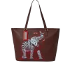 ZEBRA ELEPHANT RON ENGLISH COLLAB TOTE ZEBRA ELEPHANT RON ENGLISH COLLAB TOTE