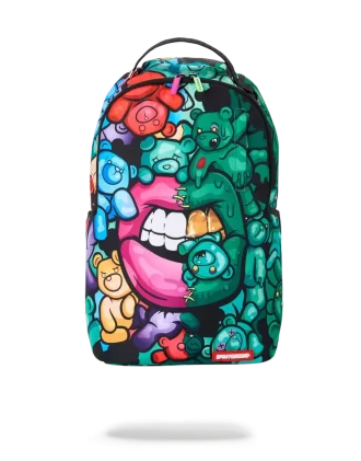 ZOMBIE GUMMY BEAR LIPS BACKPACK